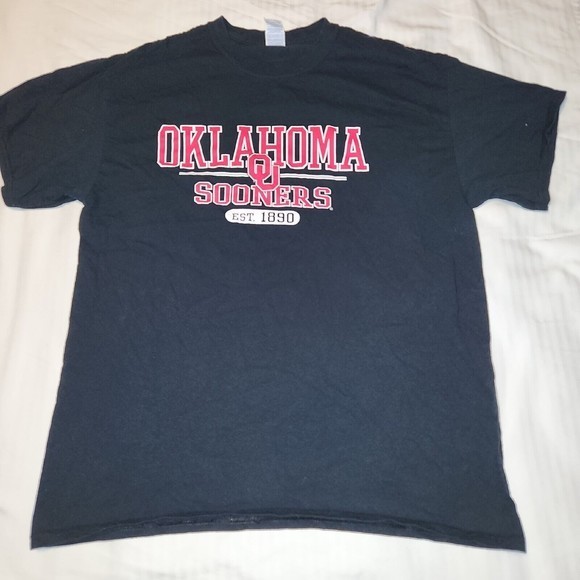 Oklahoma Sooners, Cotton, T Shirt Size Large‎ - Picture 2 of 4